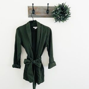 Good American The Wrap Belted Jacket 1/S